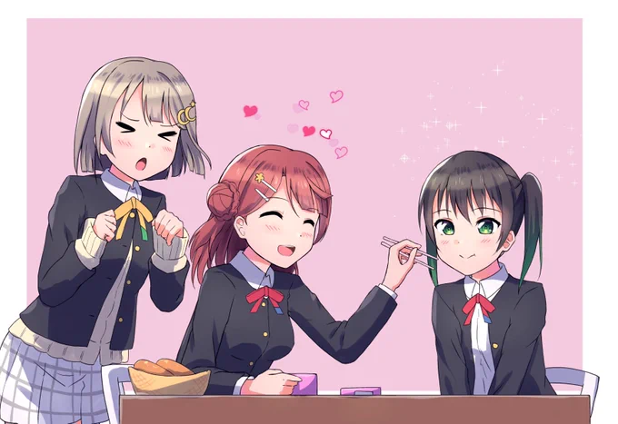 幼馴染VS後輩のあなたちゃん争奪戦好きですよ 