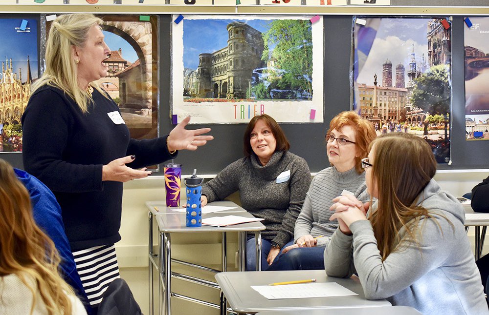 MarsAreaSD's tweet photo. Representatives of the PA Branch-International Dyslexia Association (PBIDA) held a dyslexia simulation workshop for Mars Area School District teachers and staff members during the District’s Act 80 Day. #greatthingstodo #marsarea #webuildtheirfuture #pbida https://t.co/8DKb54tUzl