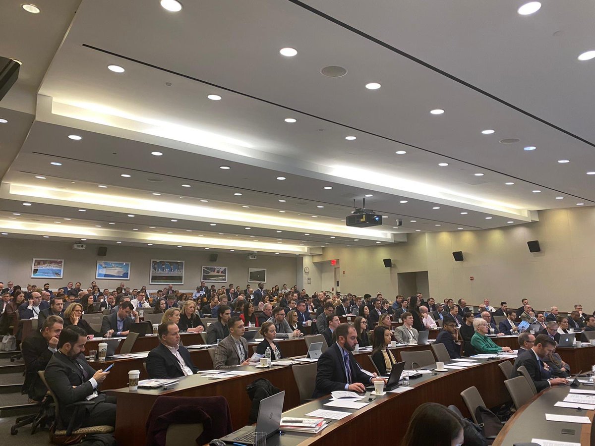 JMCrisk's tweet photo. The capacity crowd at Advisen’s Transaction Insurance Conference in NYC today is currently listening to Deborah McBrearty @TMHCCInt on the Buyer’s Perspective panel. https://t.co/bb4sfuofuW