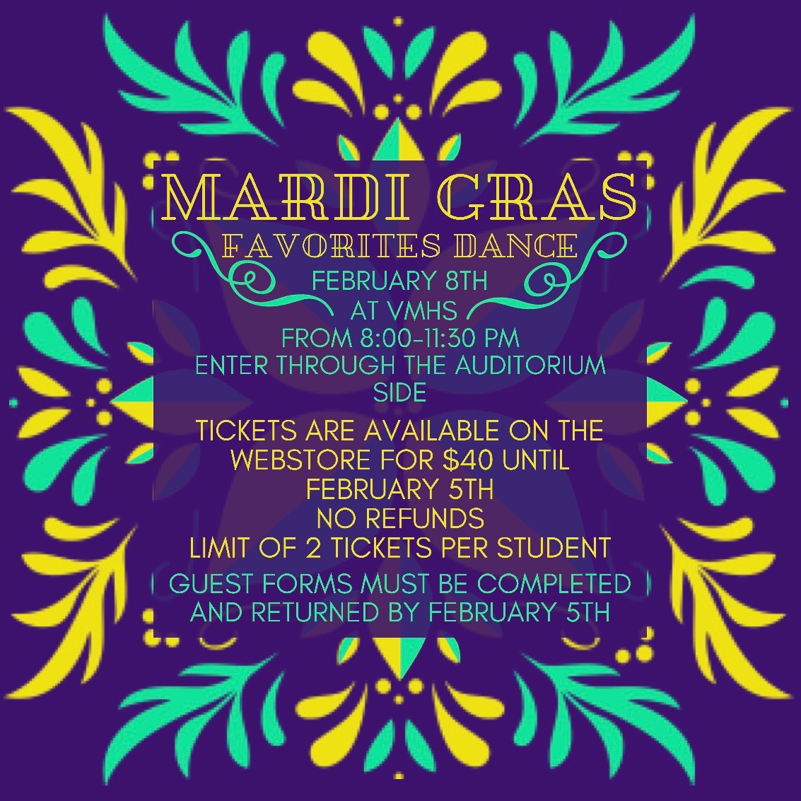 Don’t forget to buy your favorites tickets before February 5th. They’re available on the webstore!
