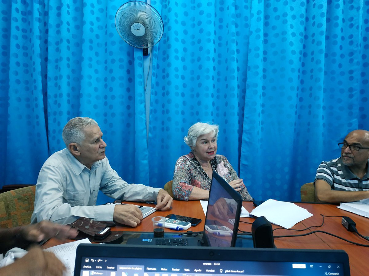 CICTICuba's tweet photo. #AhoraMismo se desarrolla reunión del Comité Organizador de la Convención Internacional de #Ciencia, #Tecnología e #Innovación 2020. https://t.co/hyFTedGFa9