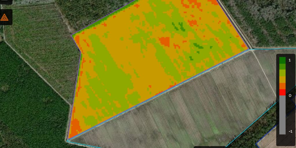 Syngenta's tweet photo. #FarmShots helps #farmers keep track of 🌱 plant health:  
🕐 Less time 
🐛 More treatable 
🚜 Prevent overuse of inputs 
📏 measure effectiveness  
Find out more about how FarmShots works: https://t.co/kqPSrKbGXl #AgTech #DigitalAg https://t.co/L72E2hZUny