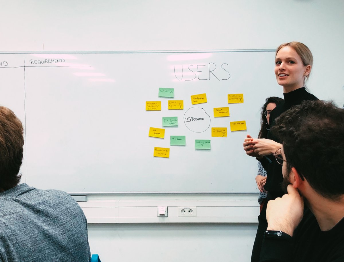 29forward's tweet photo. Am Freitag ist 29FORWARD an der HWR in Berlin zu Gast. Zusammen mit sechs Studenten aus dem Masterstudiengang Business Intelligence &amp; Process Management arbeiten wir seit Oktober 2019 an einem gemeinsamen Projekt. Wir freuen uns auf das Ergebnis!
#29forward #hwrberlin https://t.co/SD4gQj3cBL