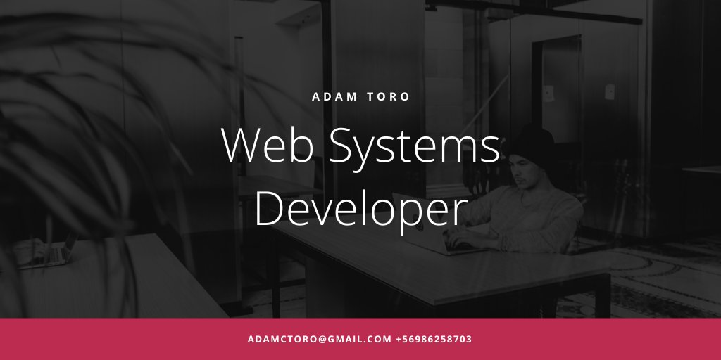 adamtoro's tweet photo. #Developer #desarrollador #html5 #HTML #php #bootstrap #bootstrap4 #sistemas #sistemasweb #Web #Java #javascript #phyton #SQLServer #sql #postgresql https://t.co/gXgd31doJX