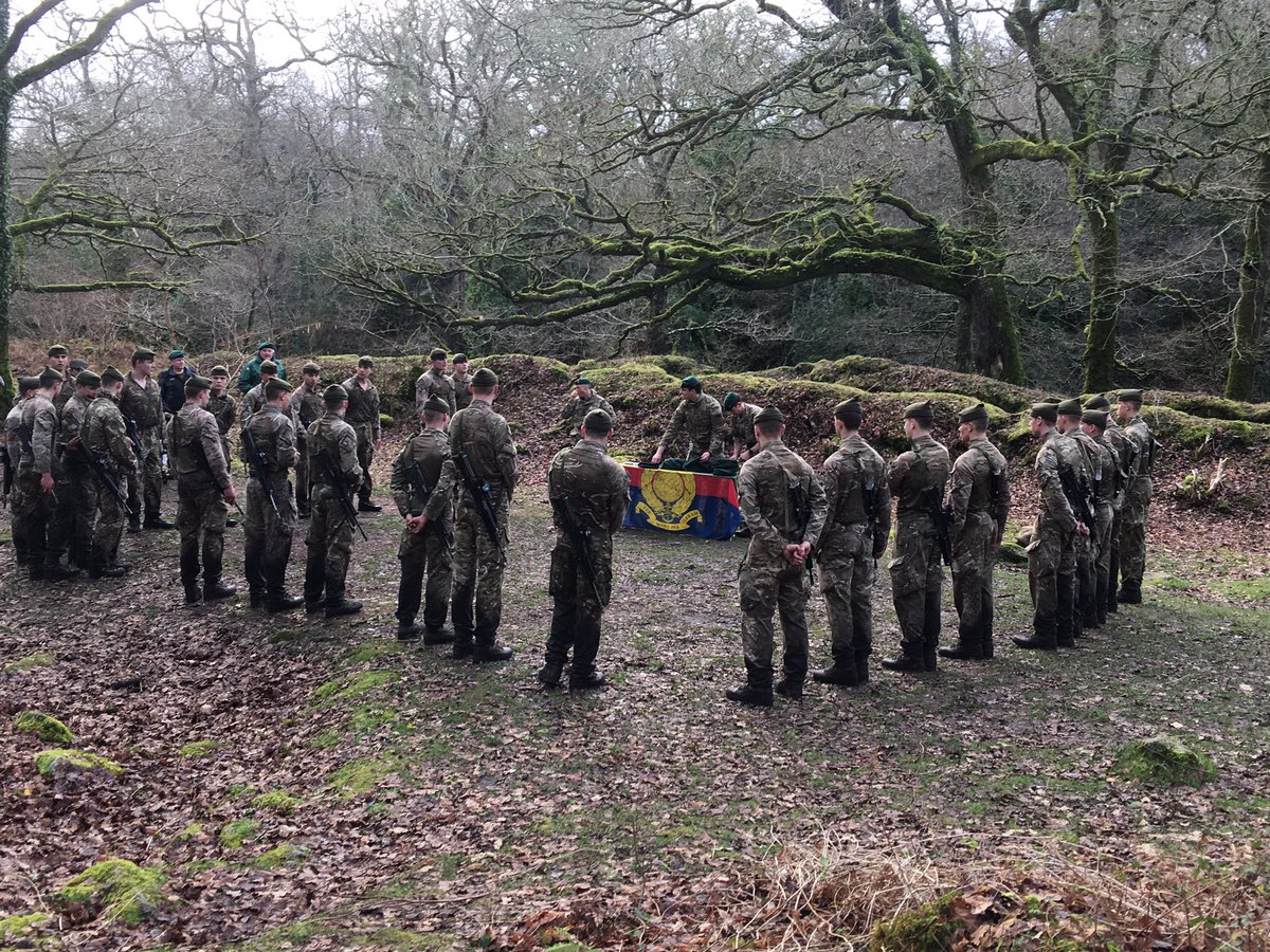 ColSimonChapman's tweet photo. Courage, determination &amp; dignity. Well done 282 Tp! Wear your @RoyalMarines berets with pride! @MajGenHolmes @FOST https://t.co/rlWN2QM928
