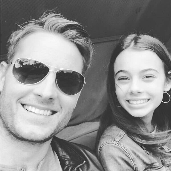 Happy Birthday, Justin Hartley! See All of the Actor\s Cutest Dad Moments With His Daughter
 
