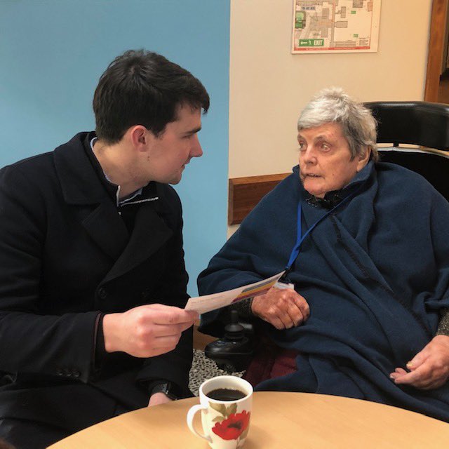 NJacksonCEO's tweet photo. Thanks so much to @jackfchambers who visited the Advocacy Committee in St Joseph’s who discussed their key asks including funding for services, addressing unmet needs, the UN Convention and their rights. @fiannafailparty @MichealMartinTD @NatFedVolBodies #disabilityfundingcrises https://t.co/tYvB3tvTud