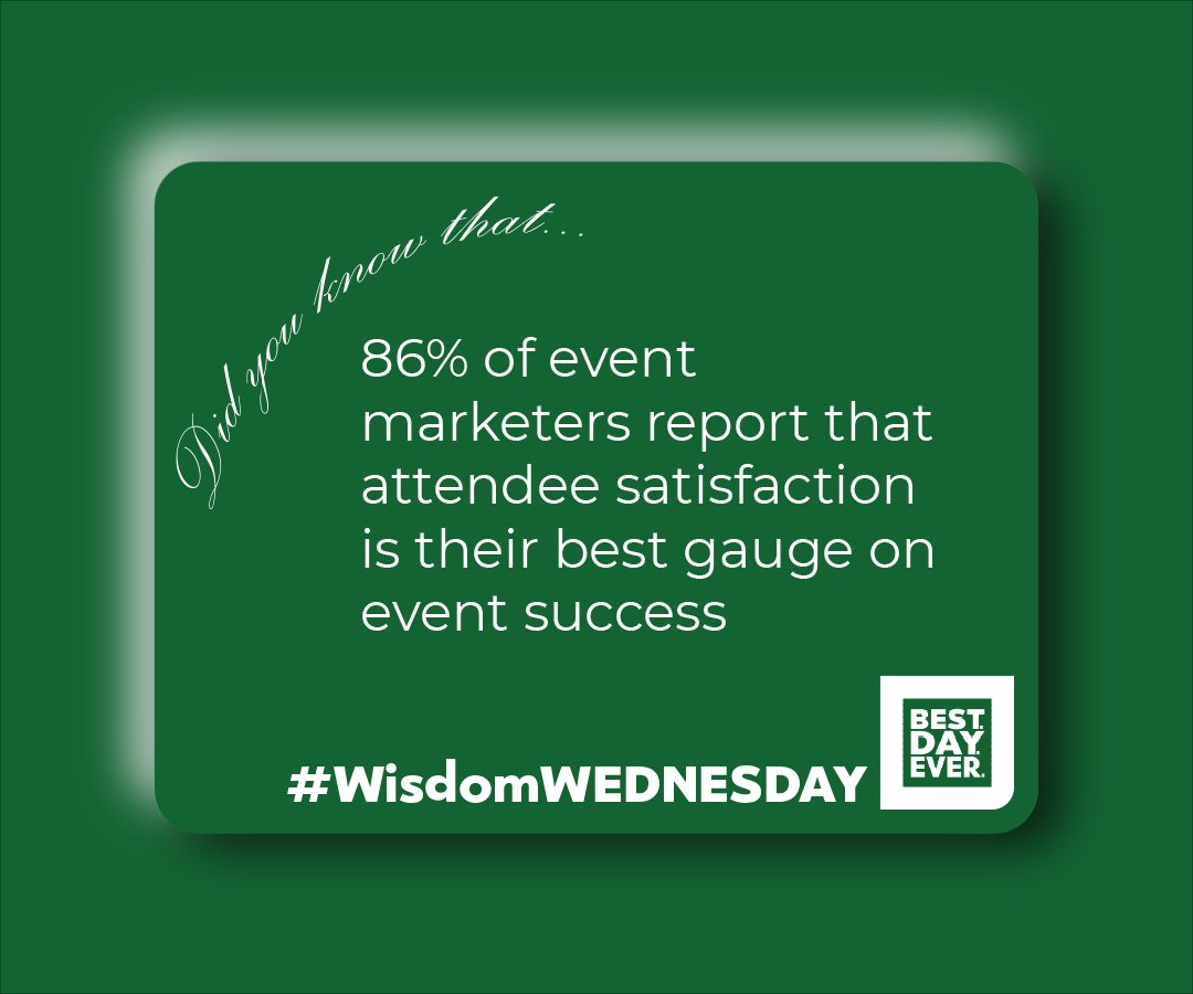 BestDayEverHosp's tweet photo. #WisdomWednesday
#TheMoreYouKnow
#EventMarketing
#CustomerEngagement https://t.co/pbL5FbiPsc