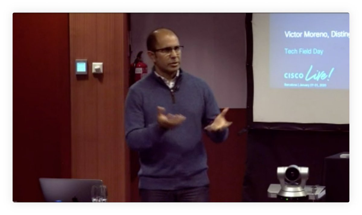 Thank you for presenting at Tech Field Day Extra at Cisco Live Europe 2020, <a href="/Cisco/">Cisco</a>! Video will be posted soon! #CLEUR #TFDx <a href="/Shawn_Wargo/">Shawn Wargo</a> @victoratcisco  tfd.bz/30UG8mY