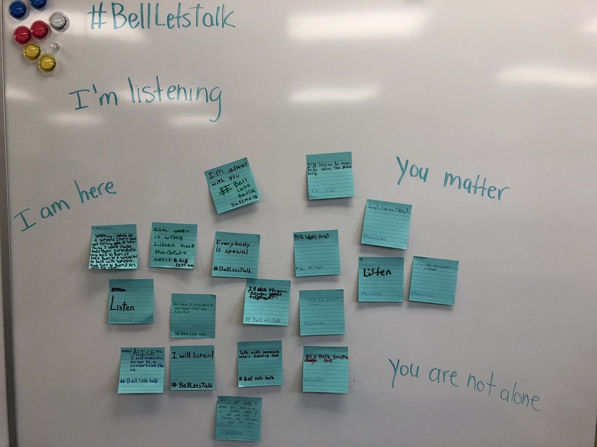 Alpine_Rm4's tweet photo. We are here, we are listening.... continuing the conversation in Rm 4 @wrdsb #BellLetsTalk https://t.co/wtOypr8BFI