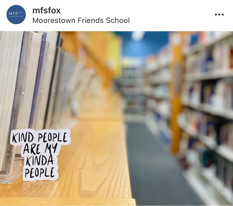 Sonia Guzman (@guzmanmfs) on Twitter photo "Kind words can be short and easy to speak but their echoes are truly endless. " - Mother Teresa
π·: <a href="/mfsfox/">Moorestown Friends School</a> on Instagram "Kind words can be short and easy to speak but their echoes are truly endless. " - Mother Teresa
π·: <a href="/mfsfox/">Moorestown Friends School</a> on Instagram