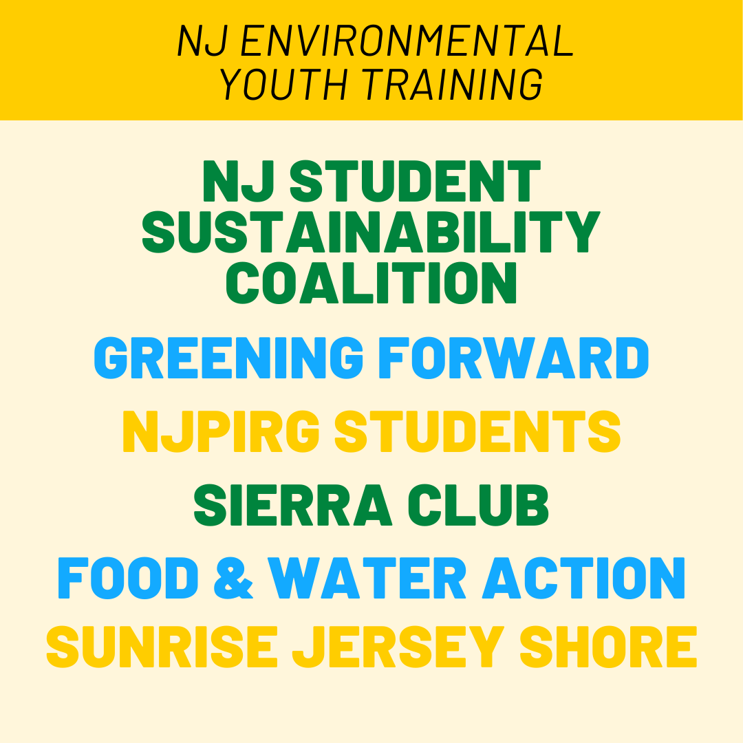 njsscoalition's tweet photo. We're co-hosting the NJ Environmental Youth Training, an event for young activists across the state to meet &amp; build skills together! The event is free to attend but you must register using https://t.co/LyYgQL5Cjh https://t.co/1OMY1LdKnl