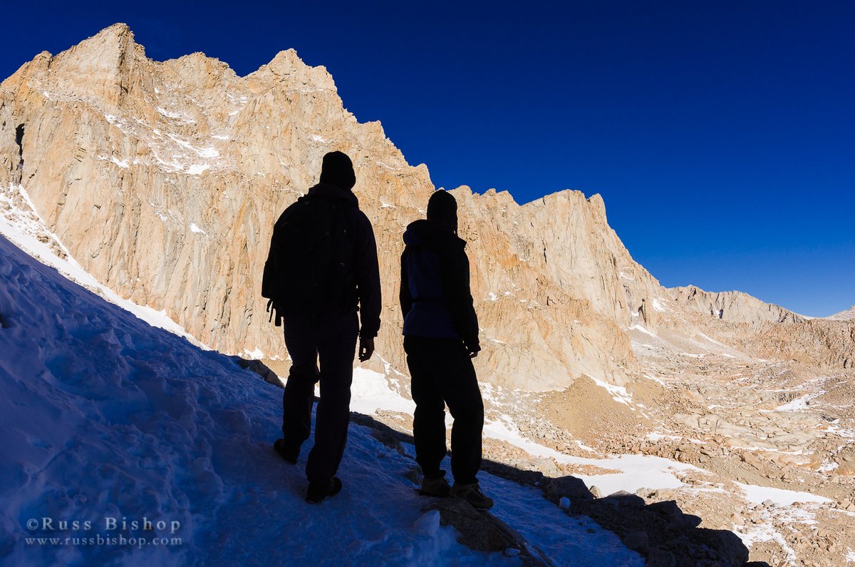 Hikers on the Mount Whitney trail, John Muir Wilderness, California | ©Russ Bishop