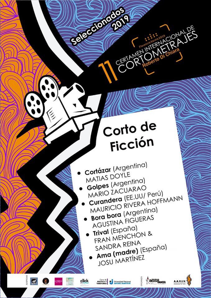 CortoTrivial's tweet photo. Selección de “TRIVIAL” en el CERTAMEN INTERNACIONAL DE CORTOMETRAJES ROBERTO DI CHIARA FLORENCIO VARELA!!!👏👏👏

#corto #cine #trivialcorto #robertodichiara #comedia #humor https://t.co/TIXrqdIFt5