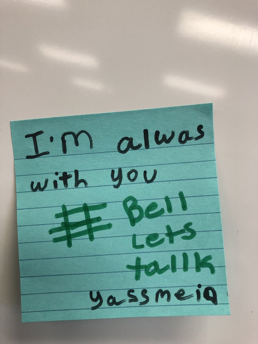 Alpine_Rm4's tweet photo. Some powerful messages of support from the Grade 4s in Rm 4! #BellLetsTalk https://t.co/1cvWdMJfsO