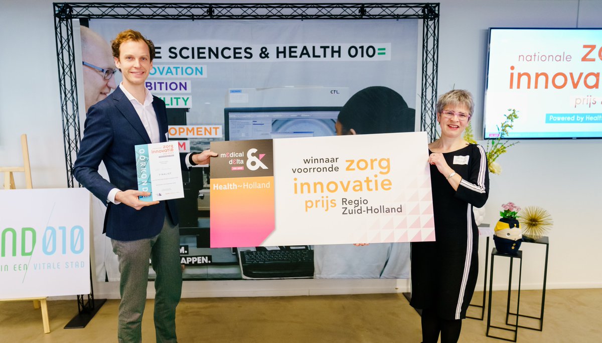 Gefeliciteerd @wolkairbag met het winnen van de voorronde voor de Nationale Zorginnovatieprijs 2020! Ook <a href="/Meds2Go_info/">Meds2Go</a> van harte proficiat met jullie wildcard. Veel succes op 12 maart! tinyurl.com/wa45clq