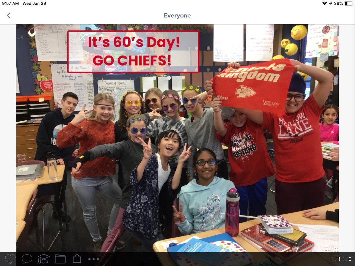 ColleenRed65's tweet photo. School spirit! GO Chiefs! @Mustangs_ML https://t.co/ELCBHw9ePQ
