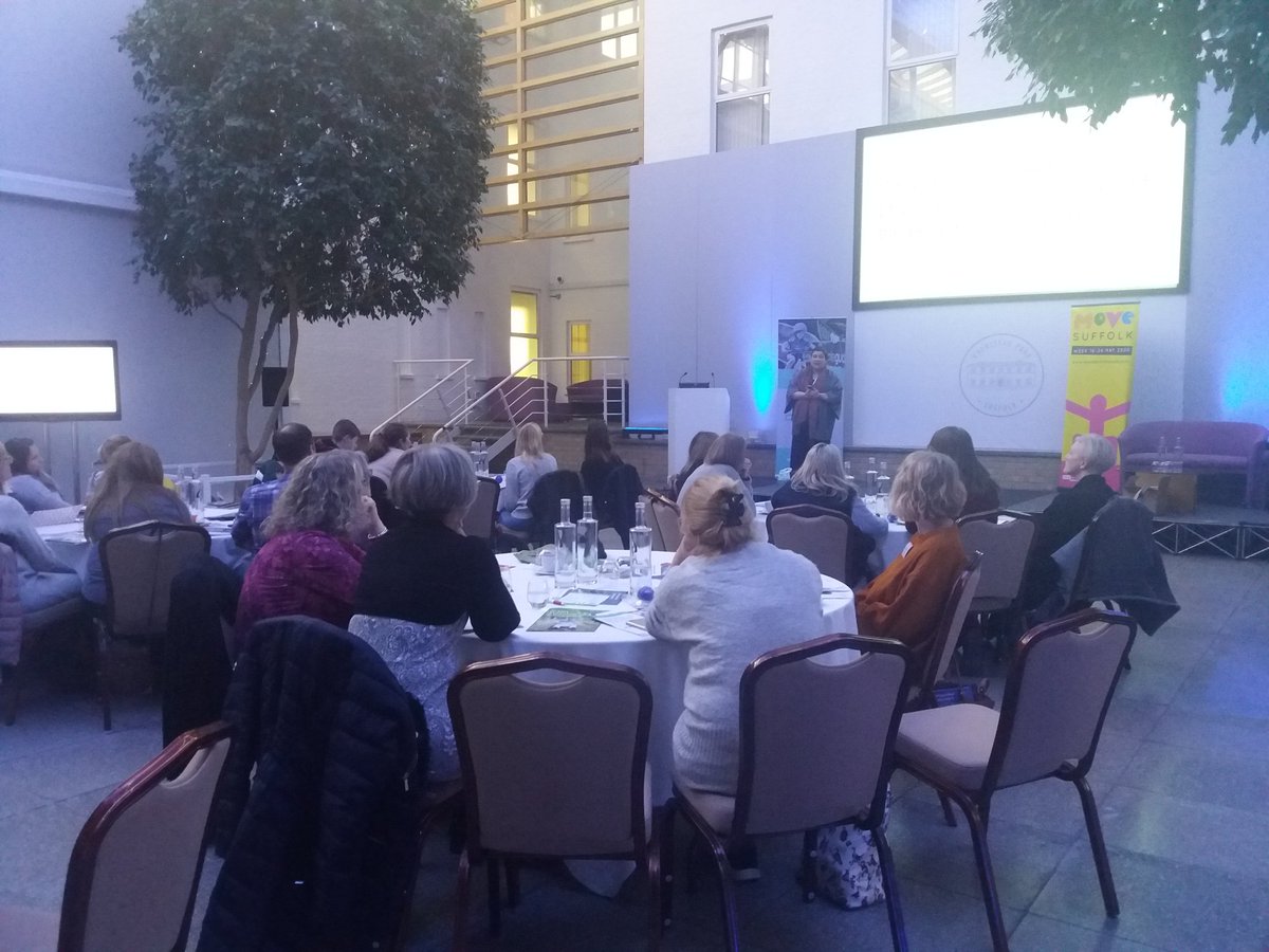 Most_Active's tweet photo. Hilary from @NAPAlivinglife talking about integrating good quality physical activities in social care settings at the #MostActive2020 stakeholder event.
@suffolkcc @SCCPublicHealth @Active_Suffolk @IESCCG @NHSWSCCG https://t.co/wzTn8XXUXz
