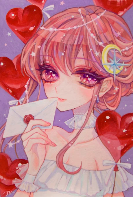 #画力ビフォーアフター 
2015年→2019年
アクリル絵具で描き始めたときの? 