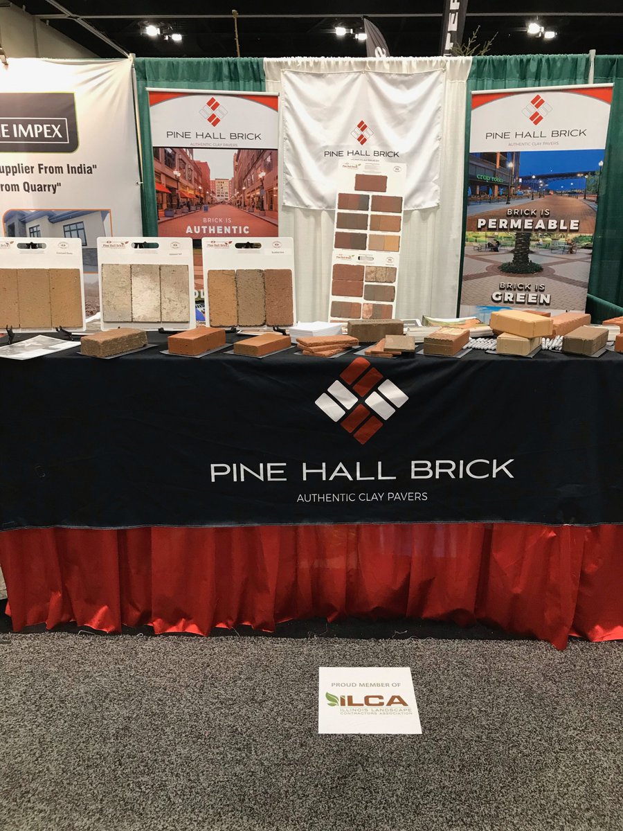 iLandscape, we're ready! Stop by booth #1044 and see our products and our team!
#brick
#brickbuildsbetter
#pinehallbrick