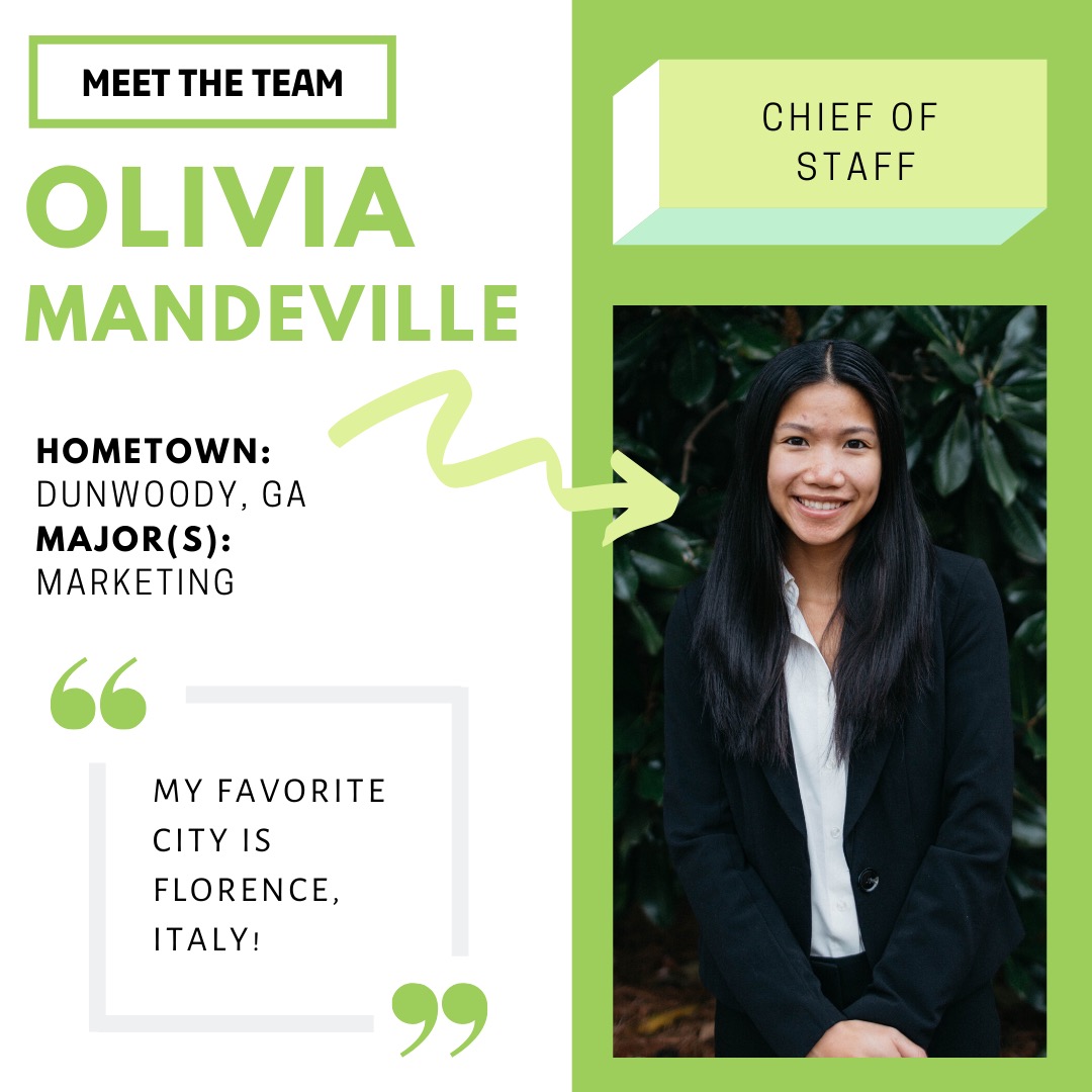 backpack_inc's tweet photo. Meet Olivia Mandeville, our fabulous Chief of Staff. She's from Dunwoody, but Florence, Italy is her happy place. #TBP wouldn't be the same without you, Olivia! 
.
.
.
#homelessness #backpacks #uga #athens https://t.co/OBScnySUv0