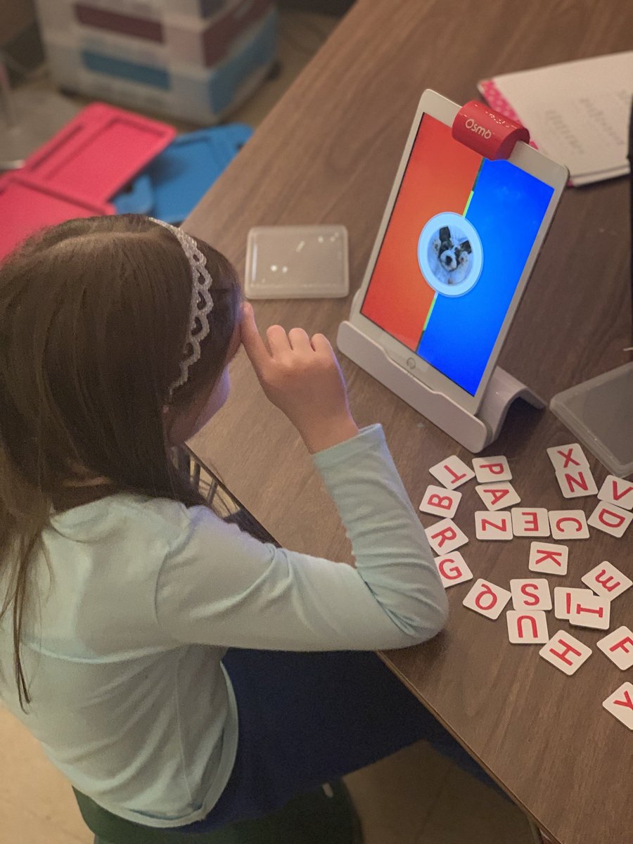Mrs_Johnson_4A's tweet photo. Phonics with the @PlayOsmo @ConlinPrincipal @teamredclay #weareredclay #soareaglesSOAR https://t.co/zi0PrMuwtD
