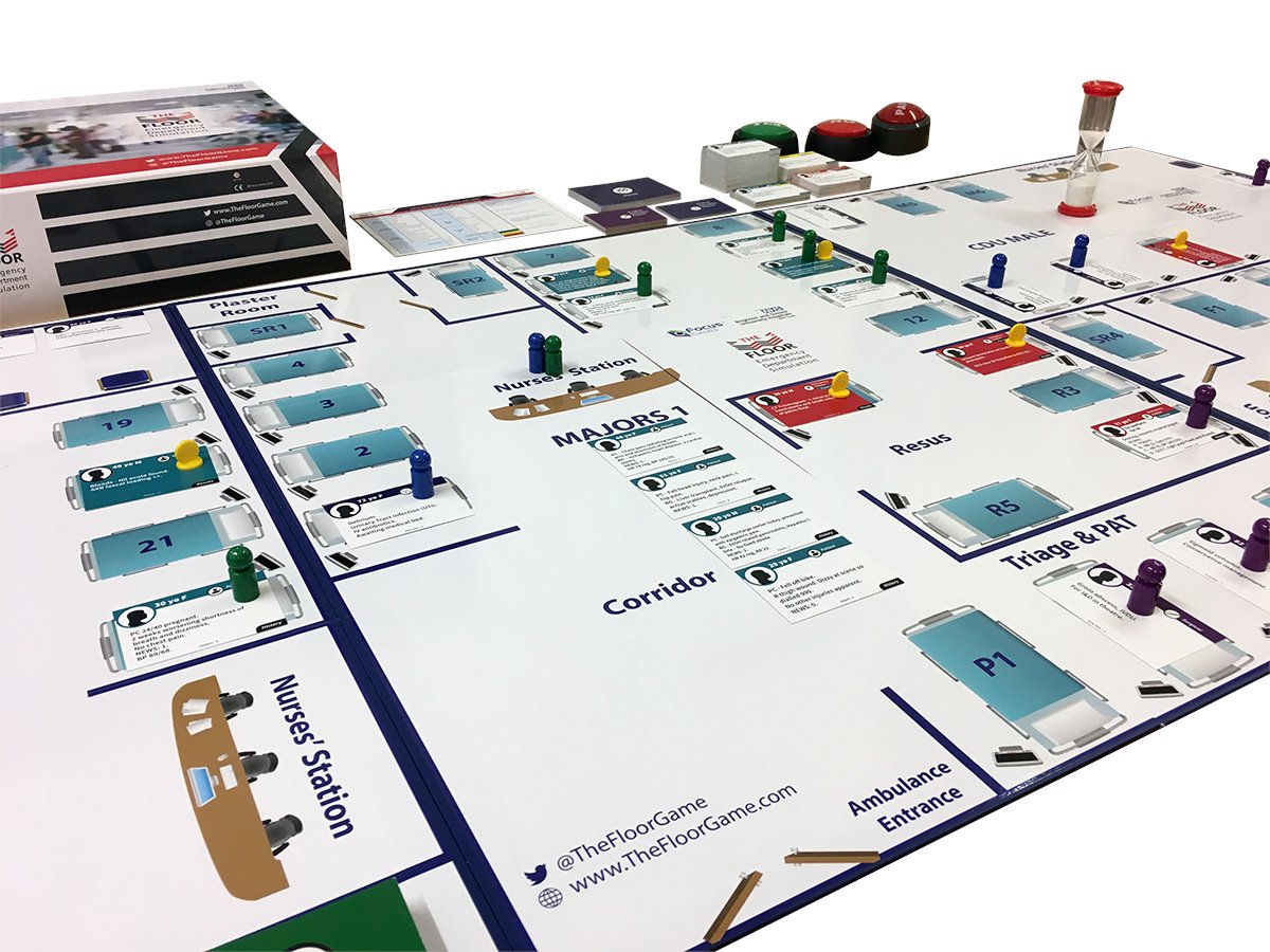 TheFloorGame's tweet photo. Exciting news. The full production version of the game is now available. It will be used for the first time tomorrow at @BSUH_NHS with @drsalwamalik at the helm. The BBC may come and film it. https://t.co/7gX0gxOlLU #EmergencyDepartment
#EmergencyMedicine https://t.co/7C1mBanC4d