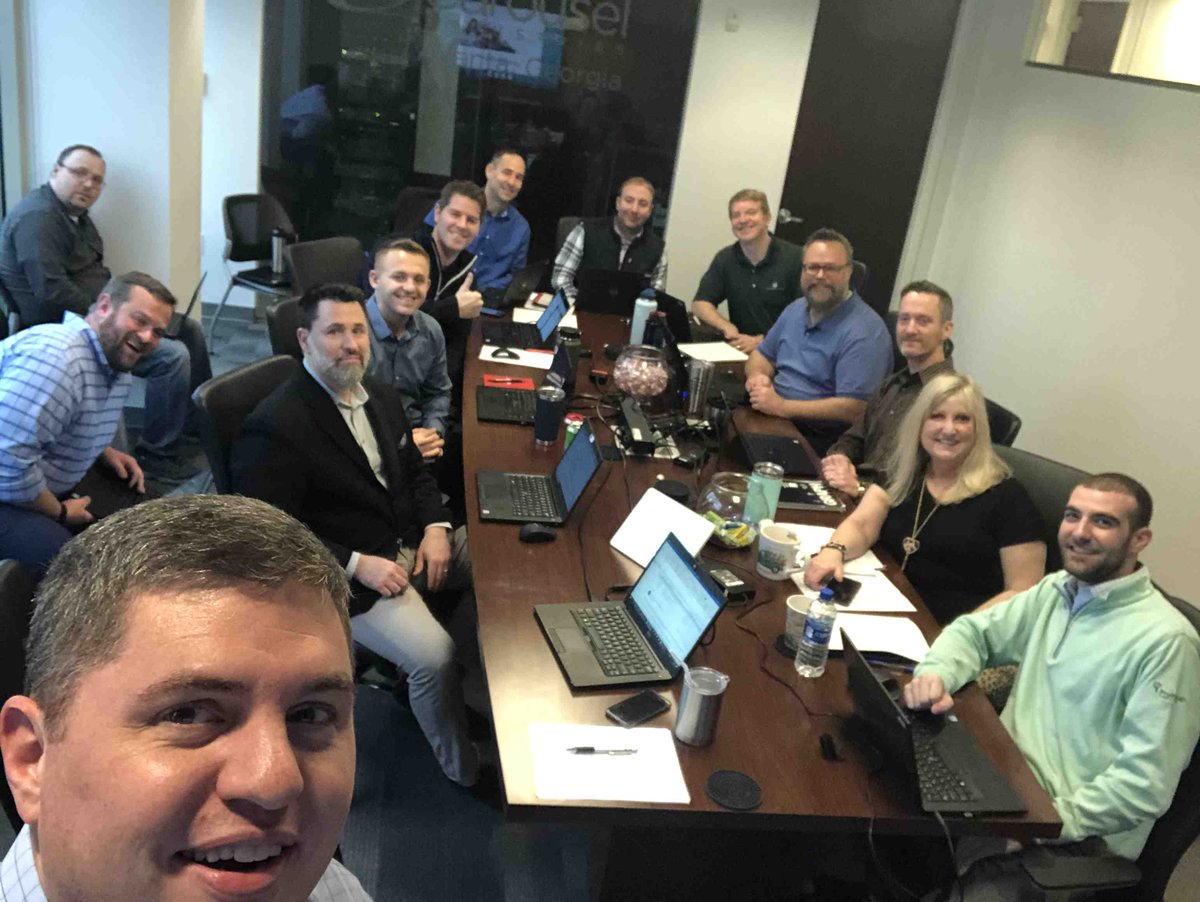 DavidALindquist's tweet photo. The GA #CarouselCrew getting ready for #SKO! https://t.co/X1D5FLPXRu