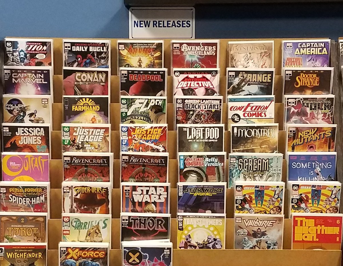 ComicVault_713's tweet photo. #NewComicBookDay at #TheComicVault! Subscribe to ongoing stories and SAVE 15%!
#ncbd #newcomics #newrelease #newissue #comicsubscription #comicsubscriber #houston #comicbookstore #comiccollecting #weeklysubscription #pulllist #cgc #cgccomics #cbcs #comicbookshop #variantcomicbook https://t.co/Azd4naX1tF