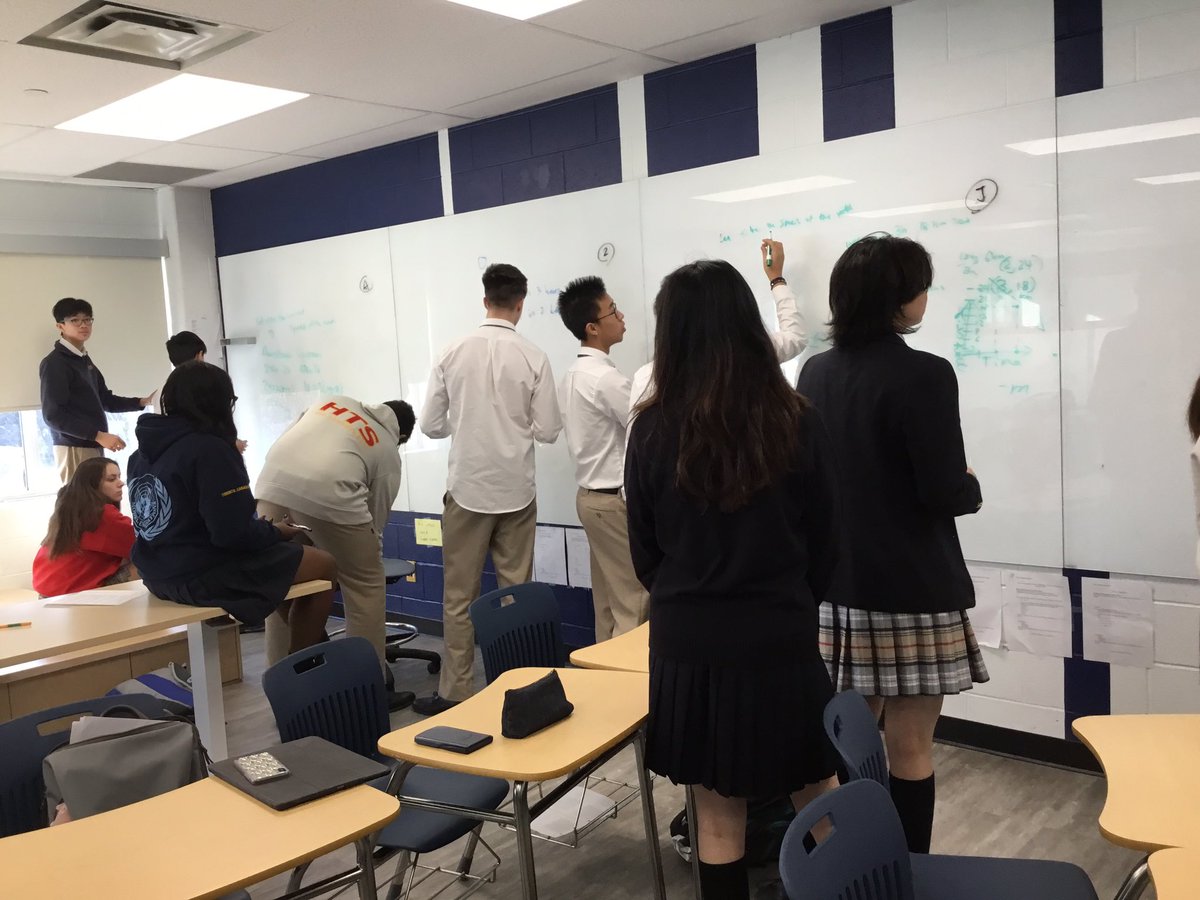 Using VRGs, VNPS and a thinking question to introduce linear systems... ‘at least one of you are wrong’ ... this statement is gold!