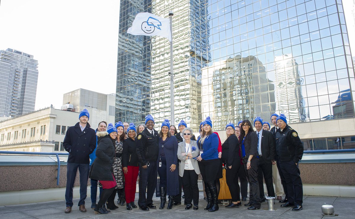 I was joined today by TPSB Chair Jim Hart, Command Officers and the TPS Wellness team to raise the Bell Let’s Talk flag at Headquarters.   Talking is the first step to getting help. Let’s continue the dialogue. #BellLetsTalk #BellLetsTalkDay #MentalHealth #TorontoPolice