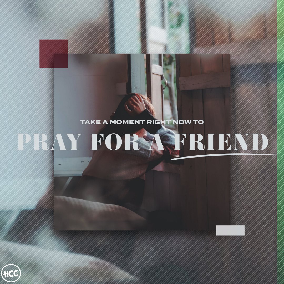 HCCLife's tweet photo. Today we encourage you to just take a moment and pray for a friend! 

Y O U B E L O N G H E R E
#Hcclife
#Youbelonghere
#Knowsharetogether https://t.co/8M821xRmAr