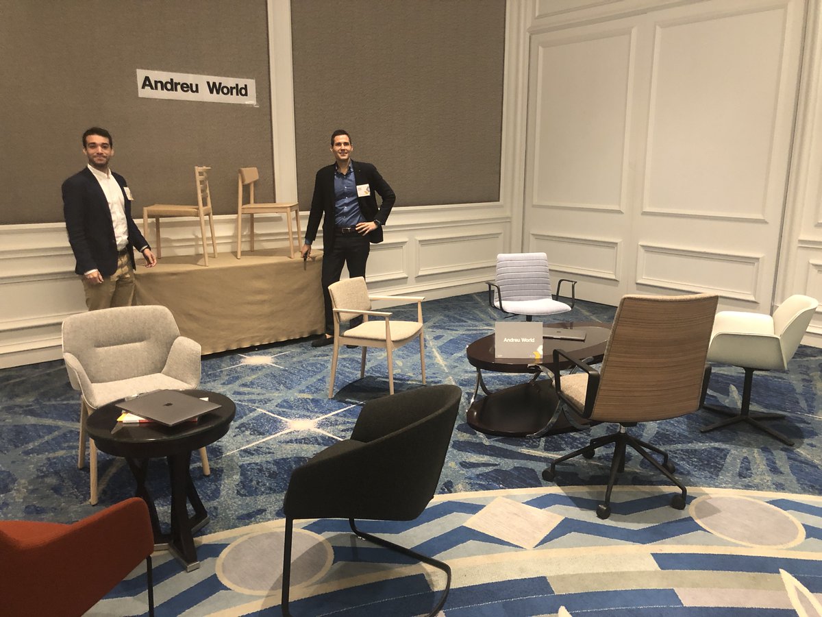 ICEX_EEUU's tweet photo. ¡Éxito español! @gandiablasco @BoverBarcelona @AndreuWorld y @parklexusa participaron en #IDreSource en Sarasota, un evento de @InteriorDesign donde el diseño español se citó con los mejores diseñadores y arquitectos de Florida. #interiorsfromspain https://t.co/zVR8jL6oUd