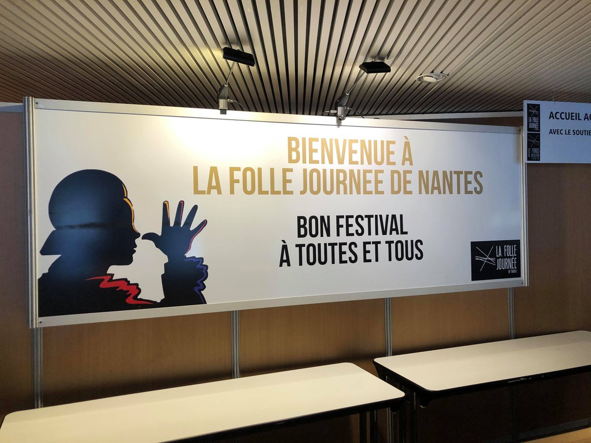 Notre équipe de choc est sur le terrain à La Folle Journée de Nantes pour l'assistance et le contrôle d'accès et ce, jusqu'à Dimanche midi.💪 #Rodrigue #FolleJourneeDeNantes <a href="/fjdenantes/">La Folle Journée de Nantes</a>