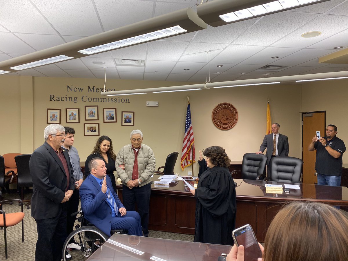 Please welcome Commissioner Jeremy Romero to the New Mexico Gaming Control law enforcement seat.