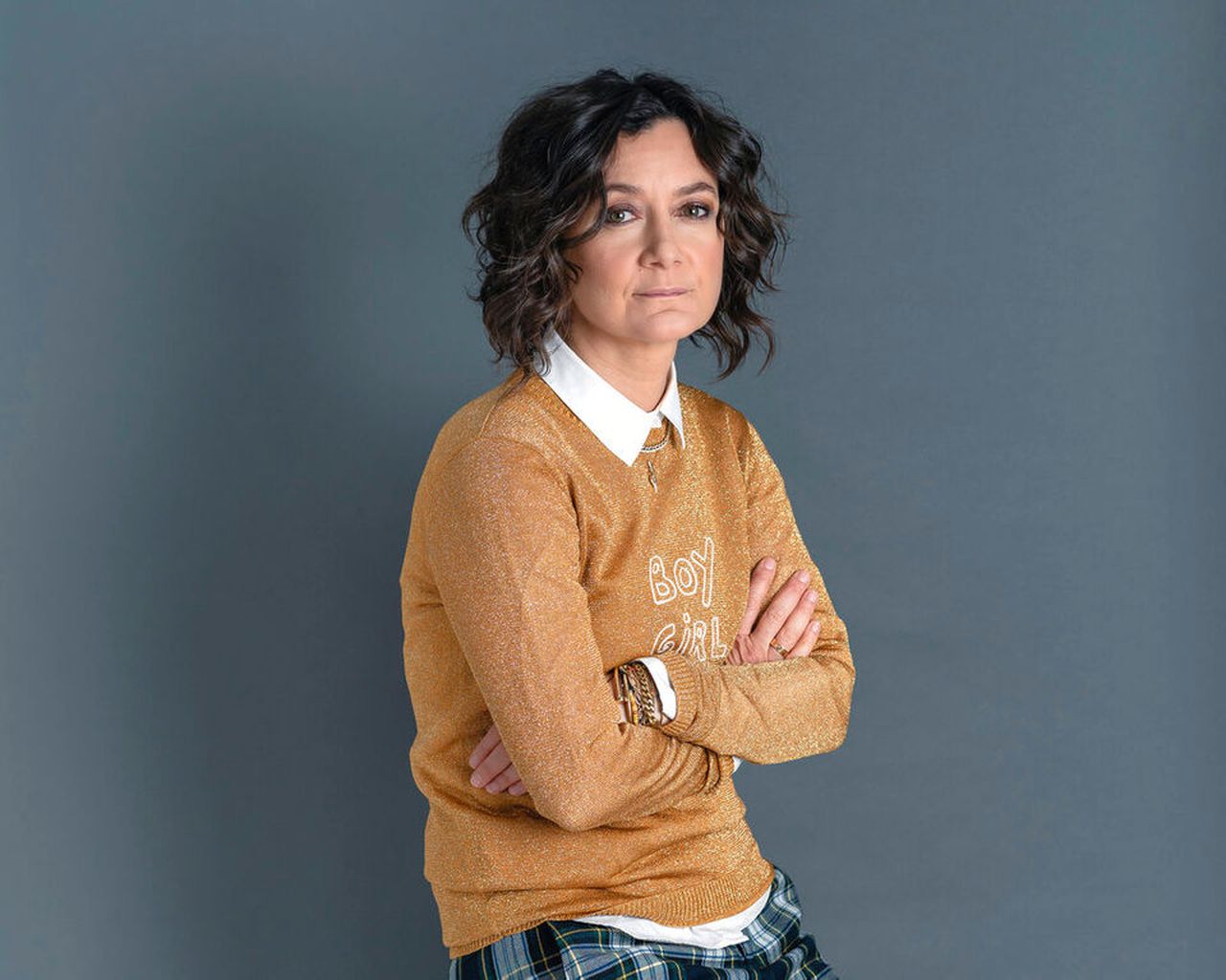 Actress Sara Gilbert turns 45. Happy Birthday!!     