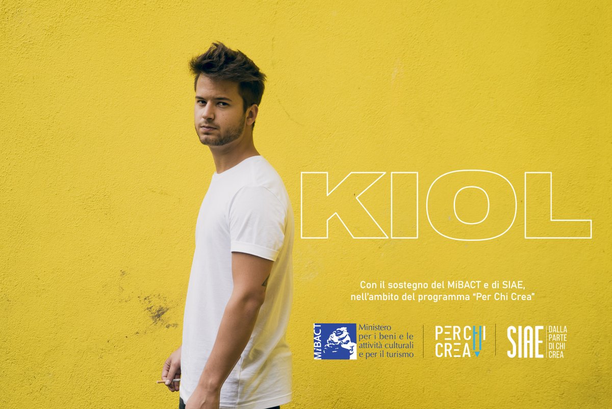 OPENING ACT: <a href="/iamkiol/">Kiol</a> aprirà il concerto di Niccolò Fabi del 9 aprile 2020 al VK concerts di Bruxelles! I biglietti sono disponibili su bit.ly/Fabi2020bxl ! Ci vediamo sotto al palco :)