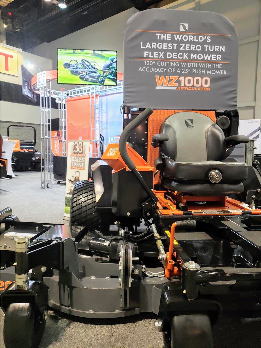 LastecMowers's tweet photo. Glad to be a part of #GIS2020 hosted by the @GCSAA @GCSAA_GIS Come see how you can #perfecttheartofmowing at Booth 5741! #flexdeck #mowers #pgamower #pgatour #roughmower #lastec #lastec30 https://t.co/SX6hTxMY5g