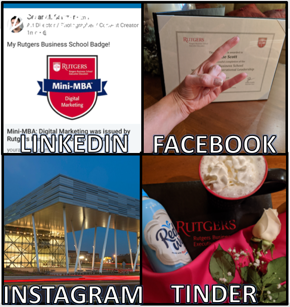 #DollyPartonChallenge accepted!

PSA- You won’t find <a href="/RutgersBSchool/">RU Business School</a> Executive Education on Tinder, however if we were on Tinder, our bio might say... 

“Playful, curious, intellectually stimulating partner interested in lifelong learning adventures.” 😉