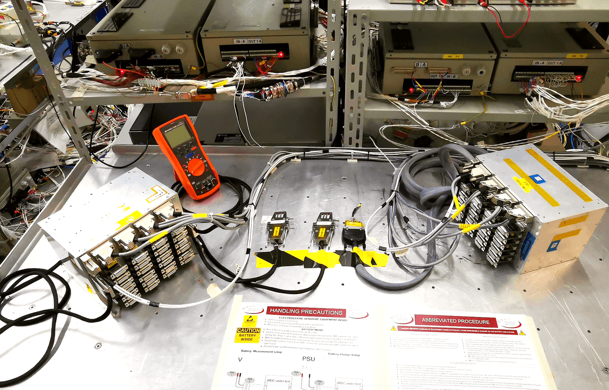 isis_space's tweet photo. We are very pleased that we successfully completed the crucial hardware in the loop tests with our flight sequencers hooked up to the #Vega #SSMS avionics flight simulator! Getting ready to move to the launch site soon! #CubeSat #ISILAUNCH Read more here: https://t.co/f3vcuUt3hl https://t.co/vaz74AYhyd