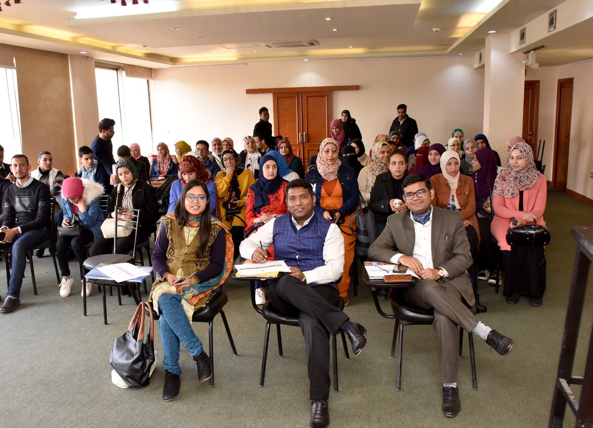 HarishIfs's tweet photo. I am always amazed to see the #love common Egyptians have for Indian culture. We are connected by hearts.
#IndiaEgypt #MACIC #IndiainEgypt 
Picture of an event in our cultural center in Cairo. https://t.co/UATQwnqZ7K