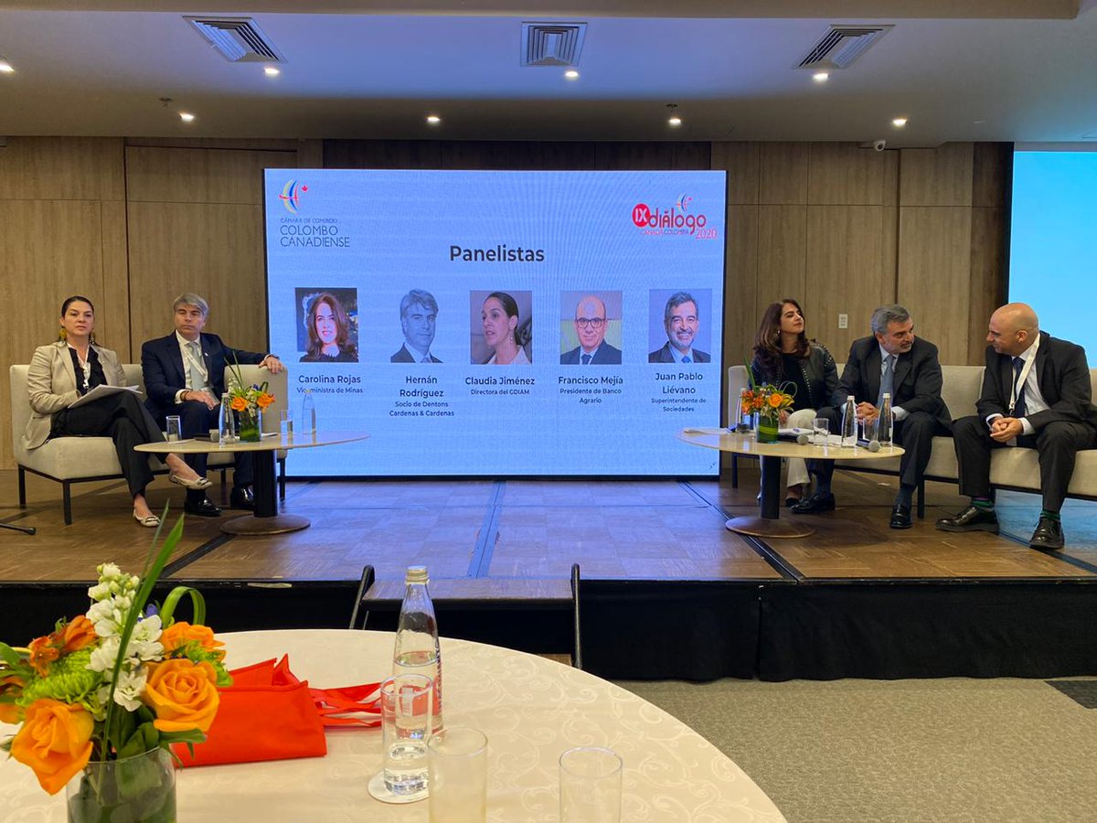 GdiamOrg's tweet photo. Claudia Jiménez, directora ejecutiva del #GDIAM, presente en el IX Diálogo Canadá-Colombia, en el panel “Anticorrupción, cumplimiento y retos para el financiamiento del sector minero en Colombia” 

🇨🇴🇨🇦 https://t.co/vxty6OZYk8