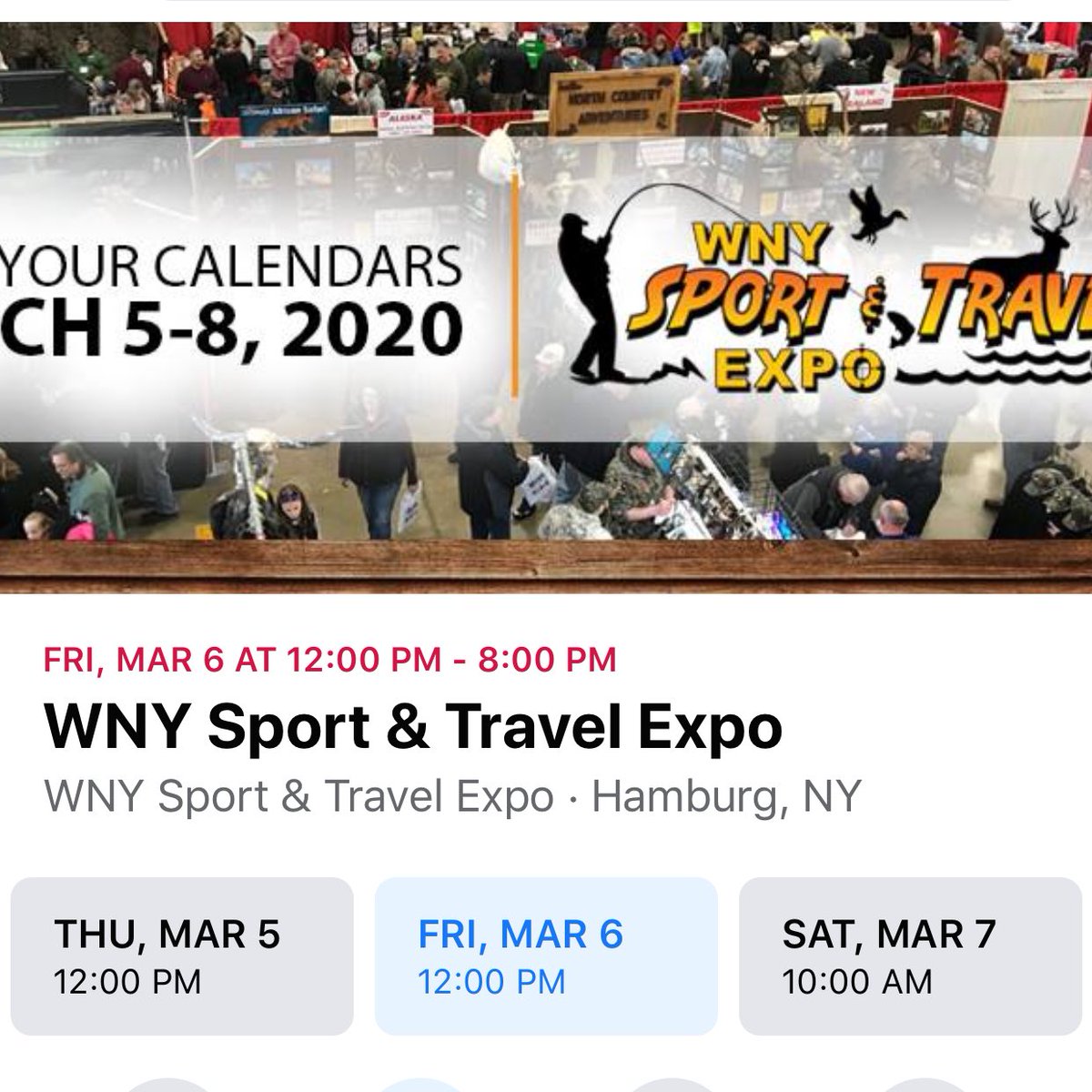 illuminationaly's tweet photo. Mark your calendar for WNY Sport &amp; Travel Expo! March 5-8 in Hamburg, NY. @illuminationaly will bring solar flagpole lights, solar landscape lights, solar security lights +more!☀️🇺🇸💡
#solarlights #solarflagpolelights #solarlandscapelights #solarsecuritylight #sportandtravelexpo https://t.co/z6BfjtEpIi