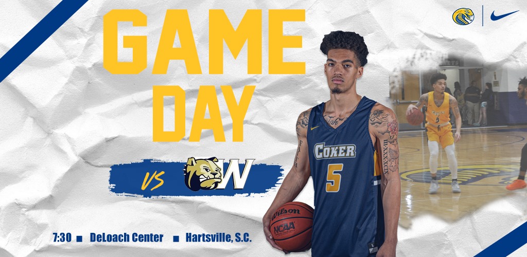 Coker_Cobras's tweet photo. IT'S BLUE OUT GAME DAY! Wear blue to tonight's basketball games in honor of Garrett Bakhsh! Women vs. Wingate at 5:30 PM, with the men following vs. Wingate at 7:30 PM! Video/live stats also at https://t.co/QN72Vrrdz5 @Coker_WBB @CobrasMBB #GoCobras #CokerPride https://t.co/u3HdBYu3Ib