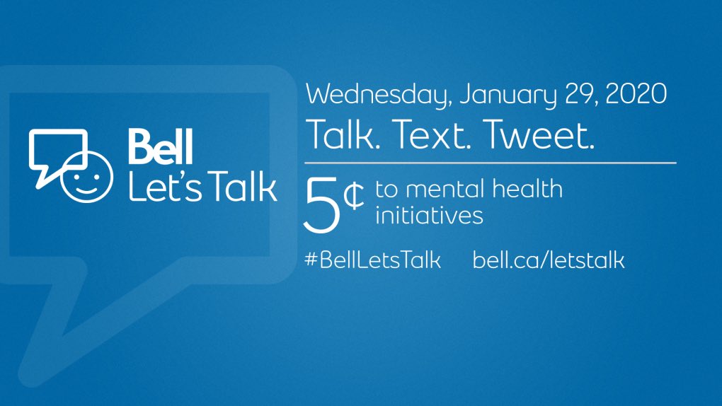CarolesLynch's tweet photo. #BellLetsTalk https://t.co/dGpsOcAXrJ
