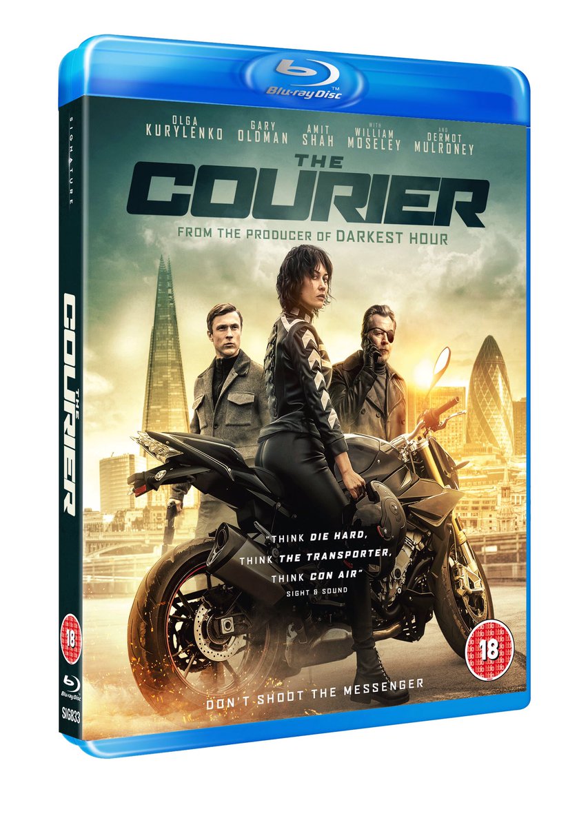 RT &amp; Follow us to #win a Blu-ray copy of hard-hitting new British action thriller #TheCourier starring <a href="/OlyaKurylenko/">Olga Kurylenko</a> #GaryOldman and <a href="/theamitshah/">Amit Shah</a> available on Digital HD 27 January and DVD &amp; Blu-ray 3 February: amzn.to/36RZ5ZJ <a href="/SignatureEntUK/">Signature Entertainment 🎬</a>