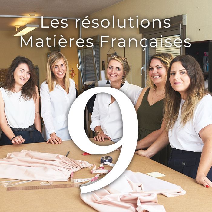 Resolution 9 : We’ll developp our customer service in order to as responsive as can be !
.
.
.
#matieresfrancaises #resolutions #happynewyear #moderesponsable #modedurable #modeethique