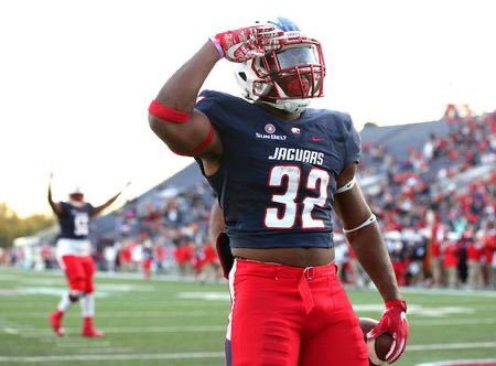 Blessed and honored to receive my first D1 offer from South Alabama <a href="/coachWarnerRB/">Larry Warner</a>