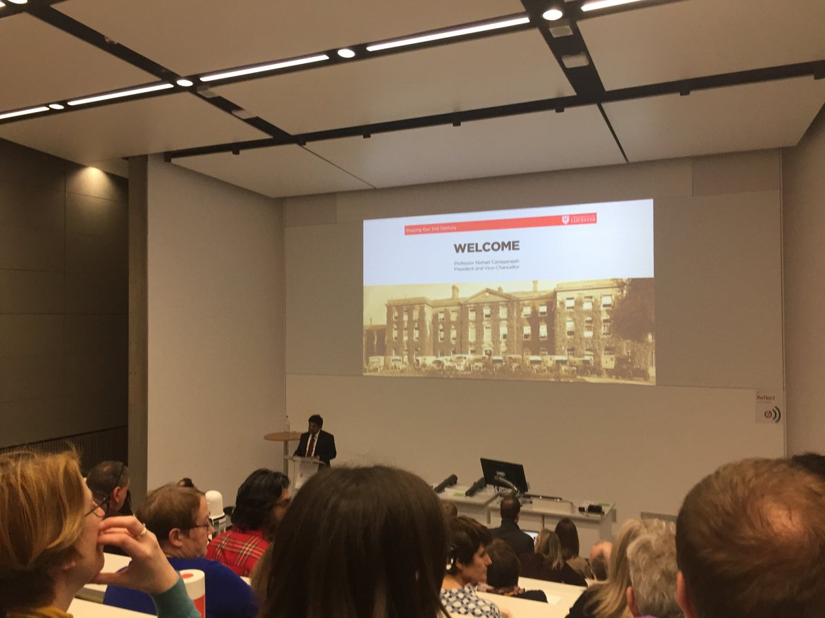 doctoralcollege's tweet photo. Vice-Chancellor Nishan Canagarajah gave his inaugural address mentioning successes from PhD Students Nicholas Cummins and Bethan Rogoyski @brogoyski
#LE100 #citizensofchange #ourstochange https://t.co/aYGJiDCHBJ