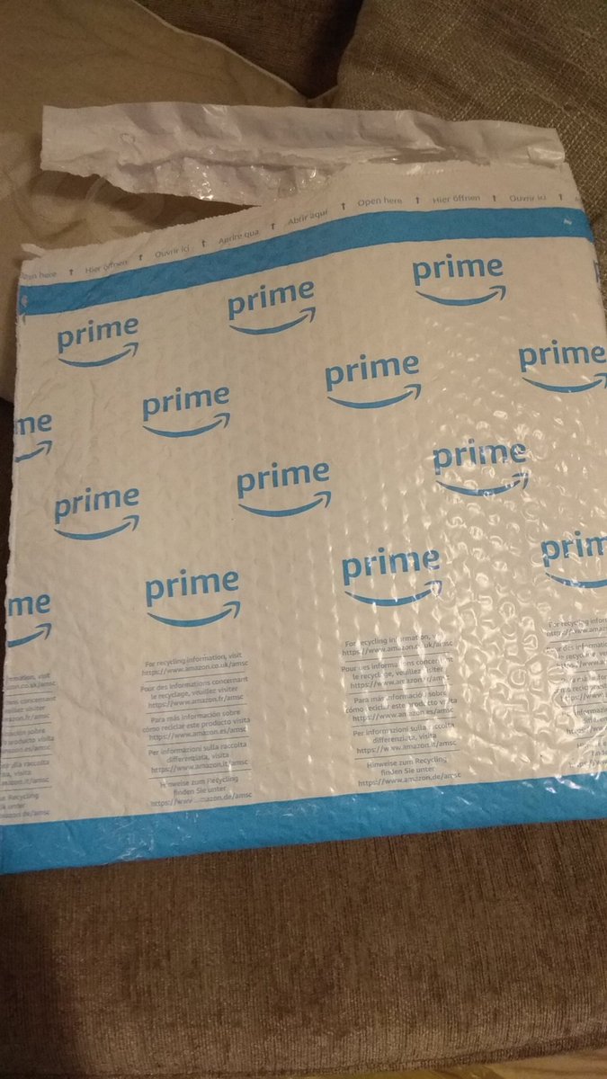 Really <a href="/AmazonUK/">Amazon.co.uk</a> ? This could have been perfectly recyclable paper. (Most councils can't recycle this plastic) Shame on you!